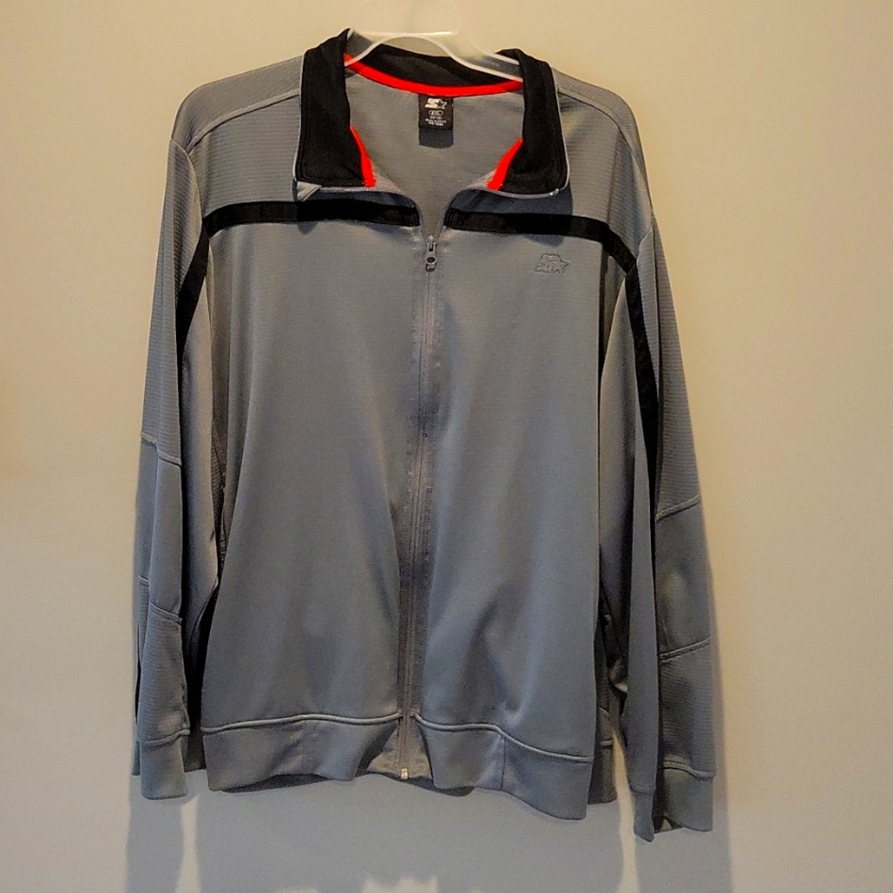 Starter men's 2XL zip-up trainer jacket